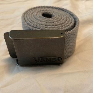 Gray Vans Clamp Belt